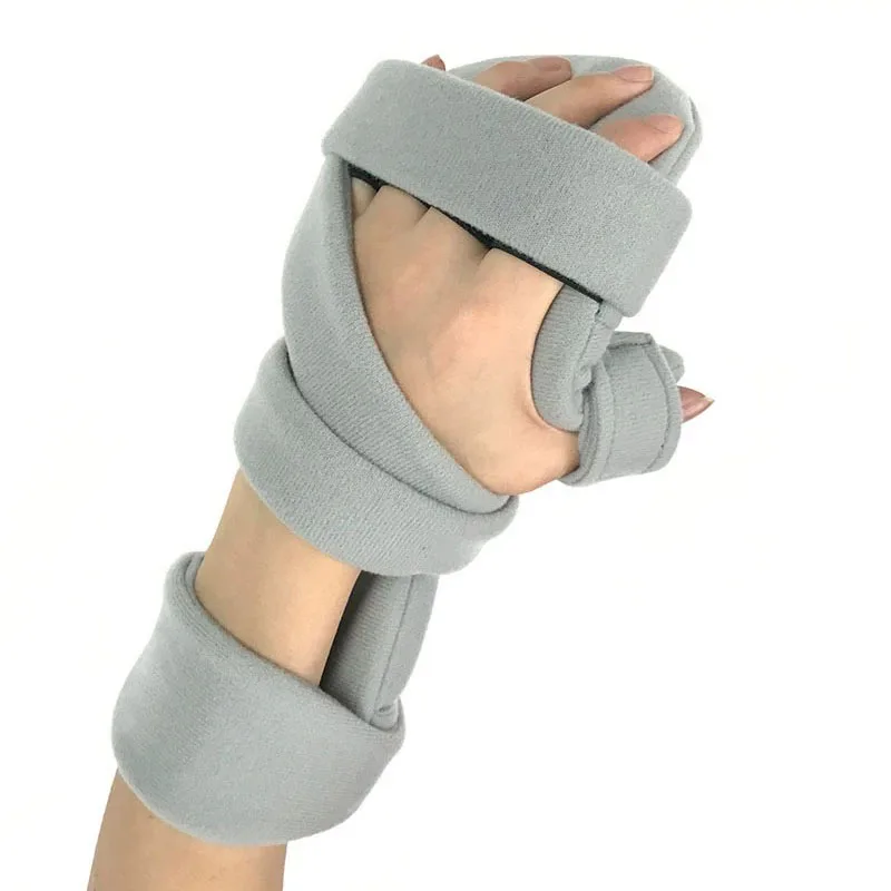

Stroke Hand Brace Support Adjustable Finger Night Hand Splint Support Orthopedic Wrist Rest Arthritis Tendonitis Rehabilitation