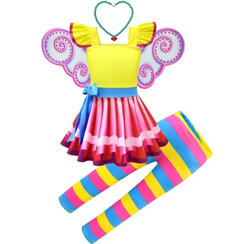 Conjuntos de Vestidos y Pantalones Fancy N-Nancy para Niñas, Disfraz de Carnaval Fancy N-Nancy, Accesorios de Cosplay para Halloween