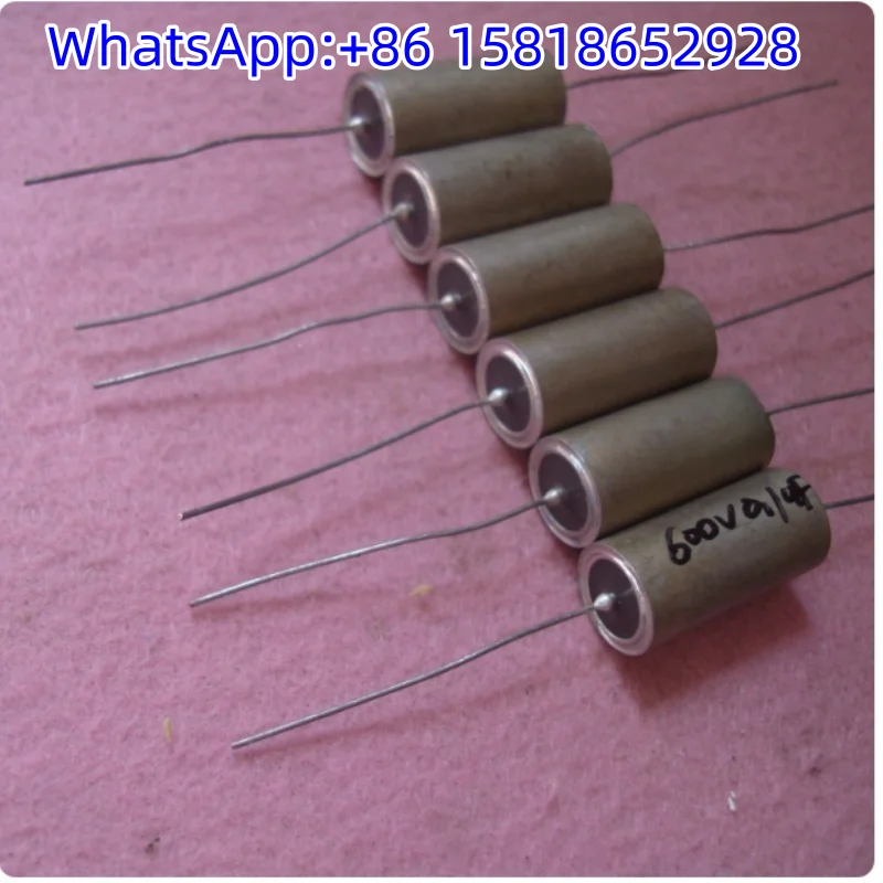 1pcs 600V 0.1UF Discontinued US unmarked SPRAGUE Sprague high-end tube amplifier coupling oil-immersed capacitor