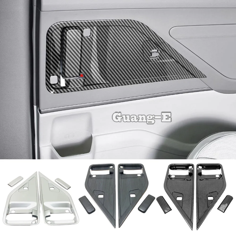 

ABS Plastic Car Interior Door Bowl Sticker Cover for Hyundai Custo 2021 2022 2023 2024 Trim Frame Armrest Interior Accessories