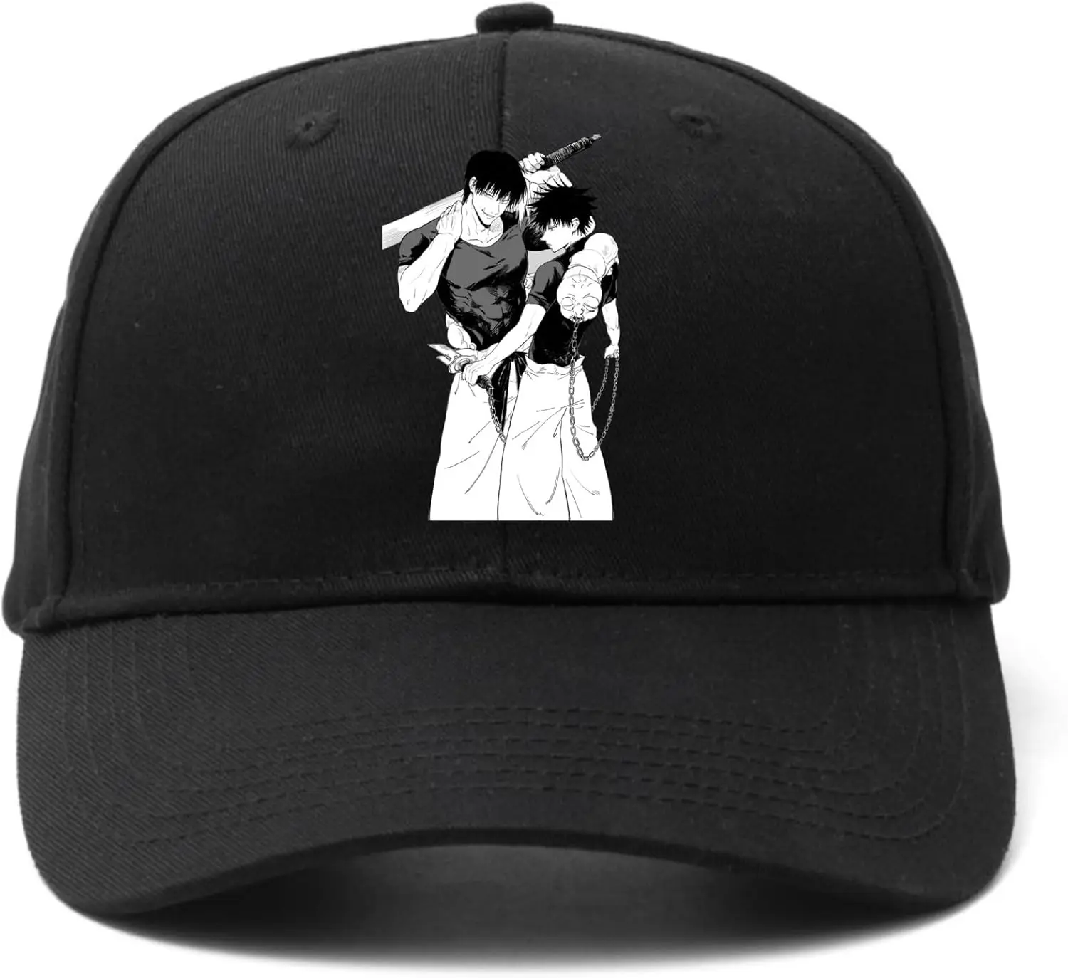 Baseball Cap Men Women - Adjustable Cotton Anime Jujutsu Kaisen Printed Sports Fashion Quality Hat