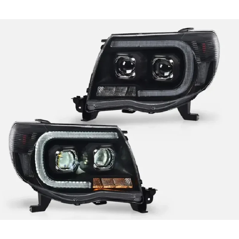 

Factory Hot Selling Waterproof Headlight Front Lamps Head Lamps Head Light USA Black for tacoma 2005 2006 2007 2008 2009 2010 2