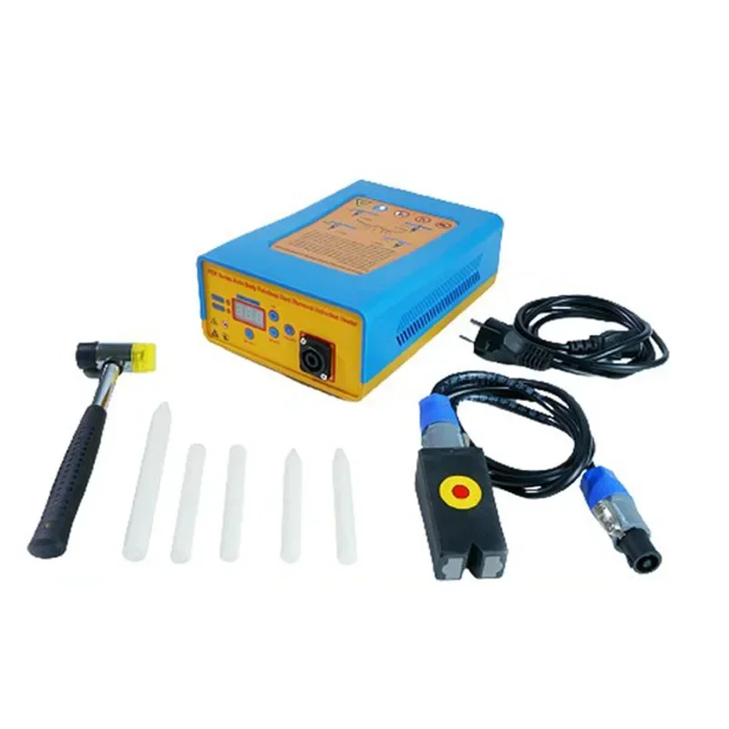 Nuovissimo strumento di riparazione per ammaccature di superficie metallica a induzione elettromagnetica senza vernice, secondo strumento di riparazione ammaccature di granella, ammaccature per auto