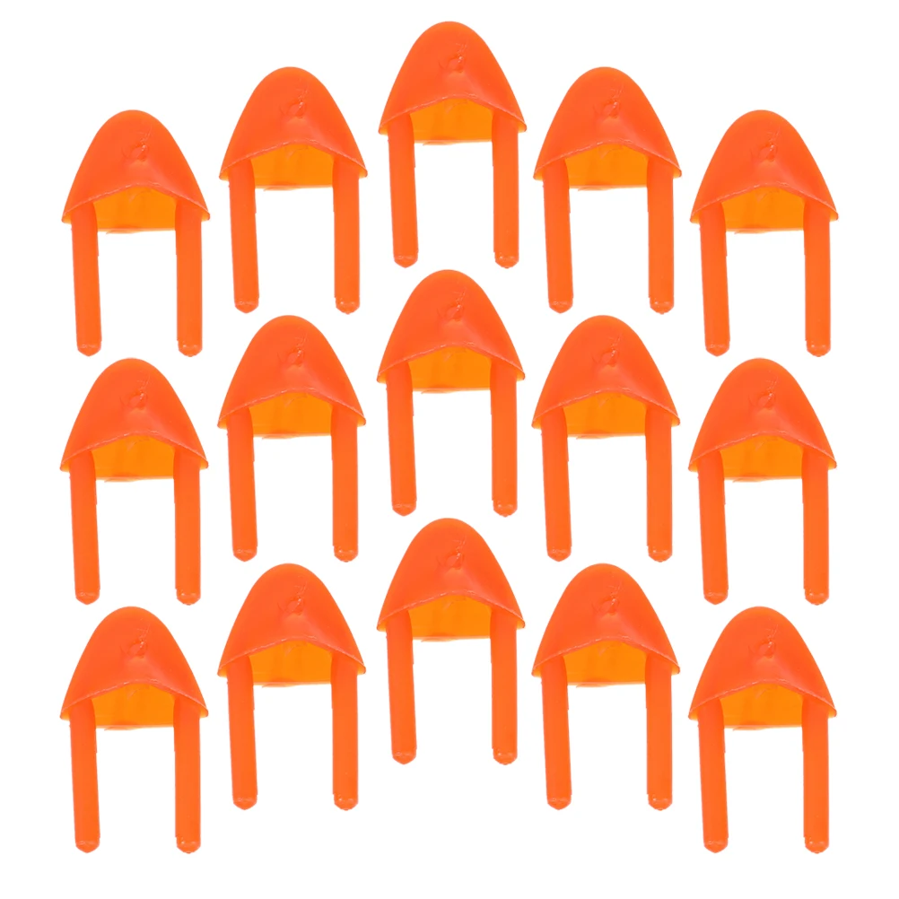 

150 Pcs Bird Beaks Accessories Plastic Chicken Beaks Craft Mouth Animal Toy Parts Multi-Functional DIY Fake Chicken Beaks Mini