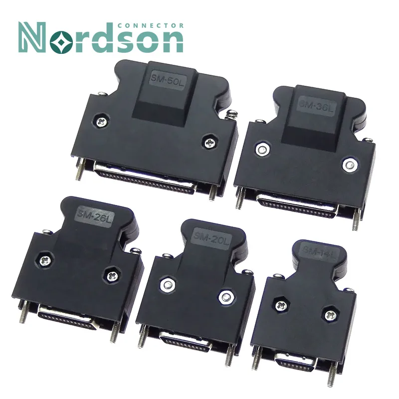 

Разъемы MDR/SCSI, вилки 1394-6P/6E, вилка сервопривода энкодера SM-14P/20P/26P/36P, 50-контактный позолоченный разъем высокой плотности для пайки