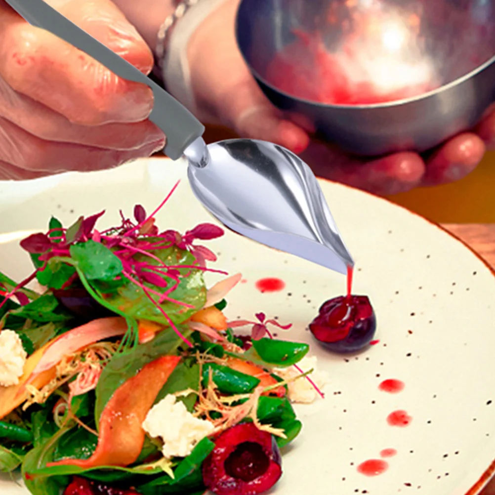 

1 set 1 Set Stainless Steel Baking Dessert Tools Kit Chocolate Fondue Forks Sauce Drawing Spoons Portable Home Kitchen Supplies