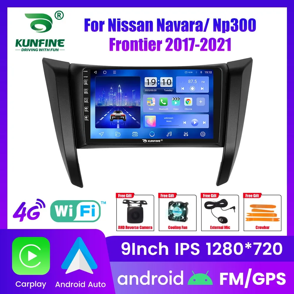 

Автомагнитола Android для Nissan Navara 2017-2021, 2DIN, 8-ядерный процессор, GPS-навигация, IPS-экран, поддержка CarPlay и Android Auto