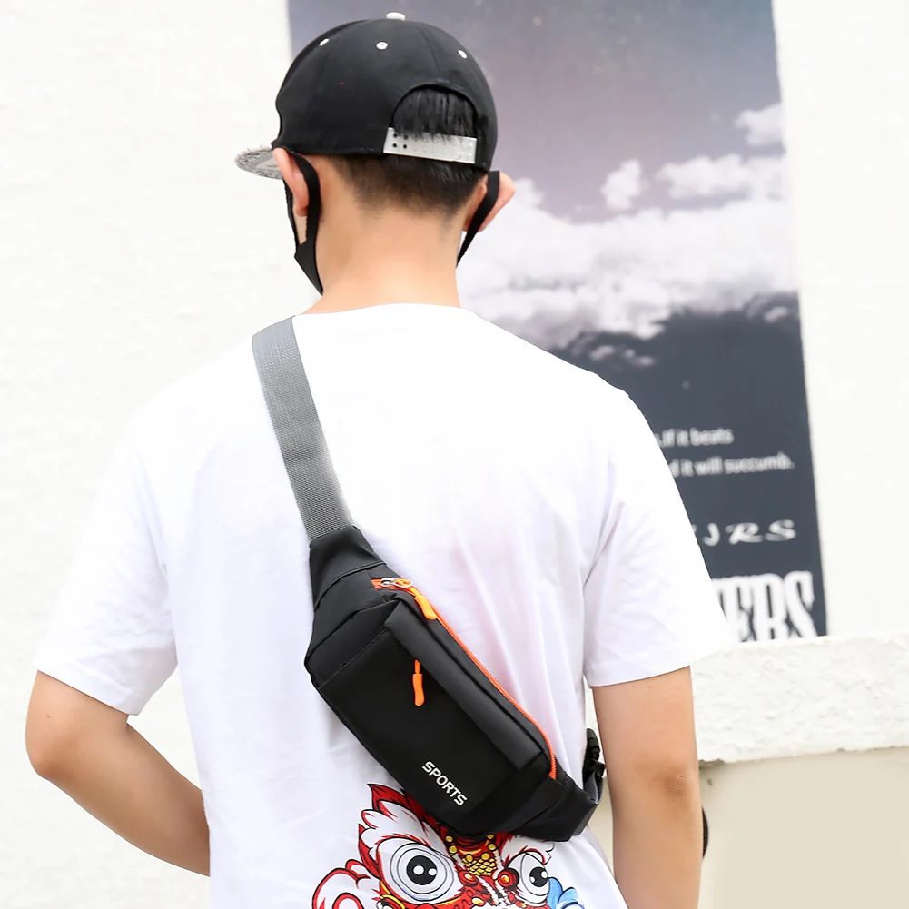 حقيبة ظهر بحمالة للنساء والرجال تذهب مع جميع الملابس ومحفظة كروس كاجوال مع جيوب متعددة لحزمة فاني هدية عيد الميلاد #3