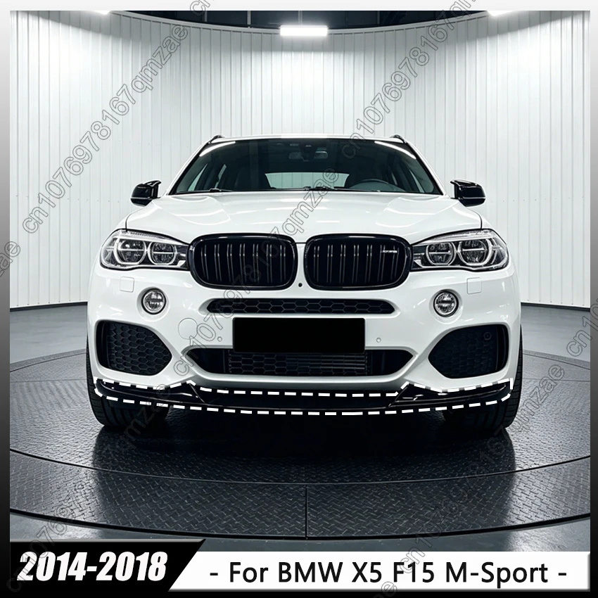 

Front Bumper Spoiler Lip Car Splitter Trim Part For BMW X5 F15 M-Sport 25d 35i 35d 40e M50i M50d 2014-2018 Body Kits