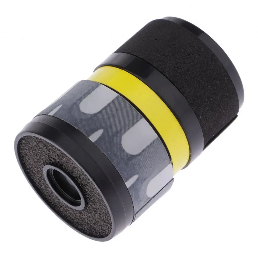 Wireless Mic Replacement Core Black Plastic Microphone Capsule Head for Stage Performance KTV Sound Accessories