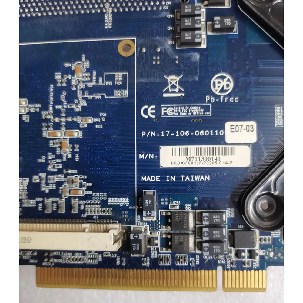 اللوحة الأم للكمبيوتر الصناعي 17-106-060110 PROX-F601LF-P0205-G1A-P