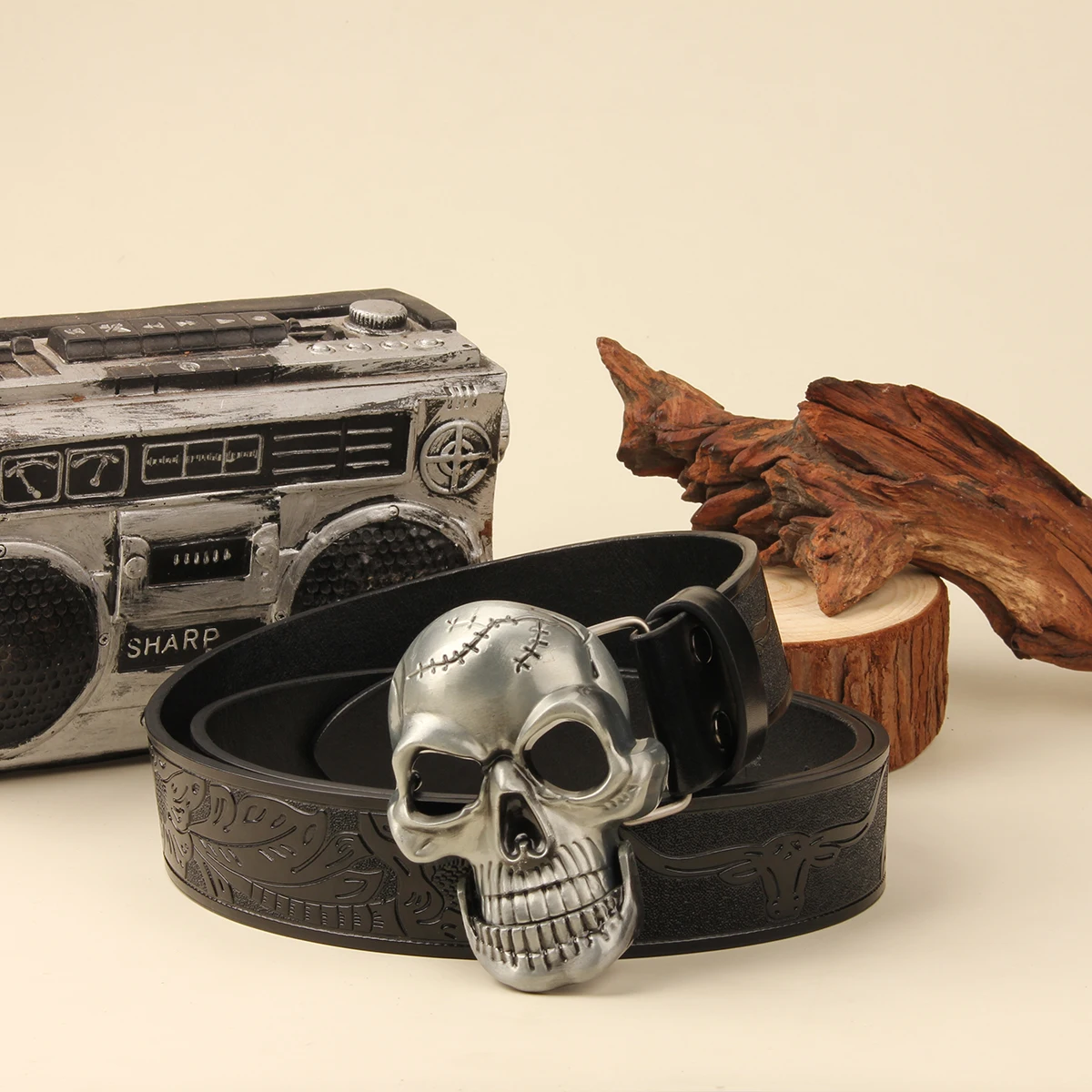 Мужской и женский декор в готическом стиле, панк, череп, ленивый пояс, поясной ремень, готический Harajuku, Лолита, косплей, вечерние пояс, подарок Ceinture