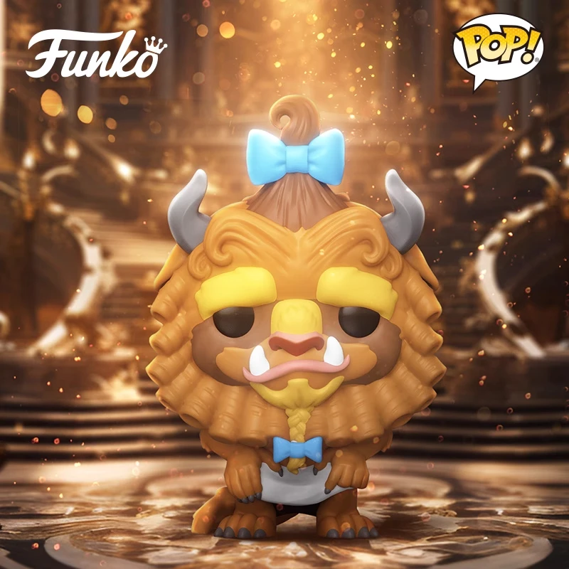 

FUNKO POP Анимированный фильм Диснея Красавица и Чудовище: Пушистый зверь Аниме Экшн Украшение Модель Игрушки Коллекционная модель