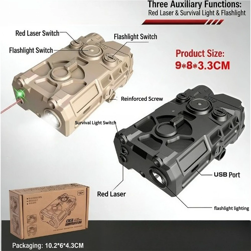 

Многофункциональный инфракрасный фонарь, совместимый с 20-мм рельсом, универсальный аксессуар для батарейного отсека