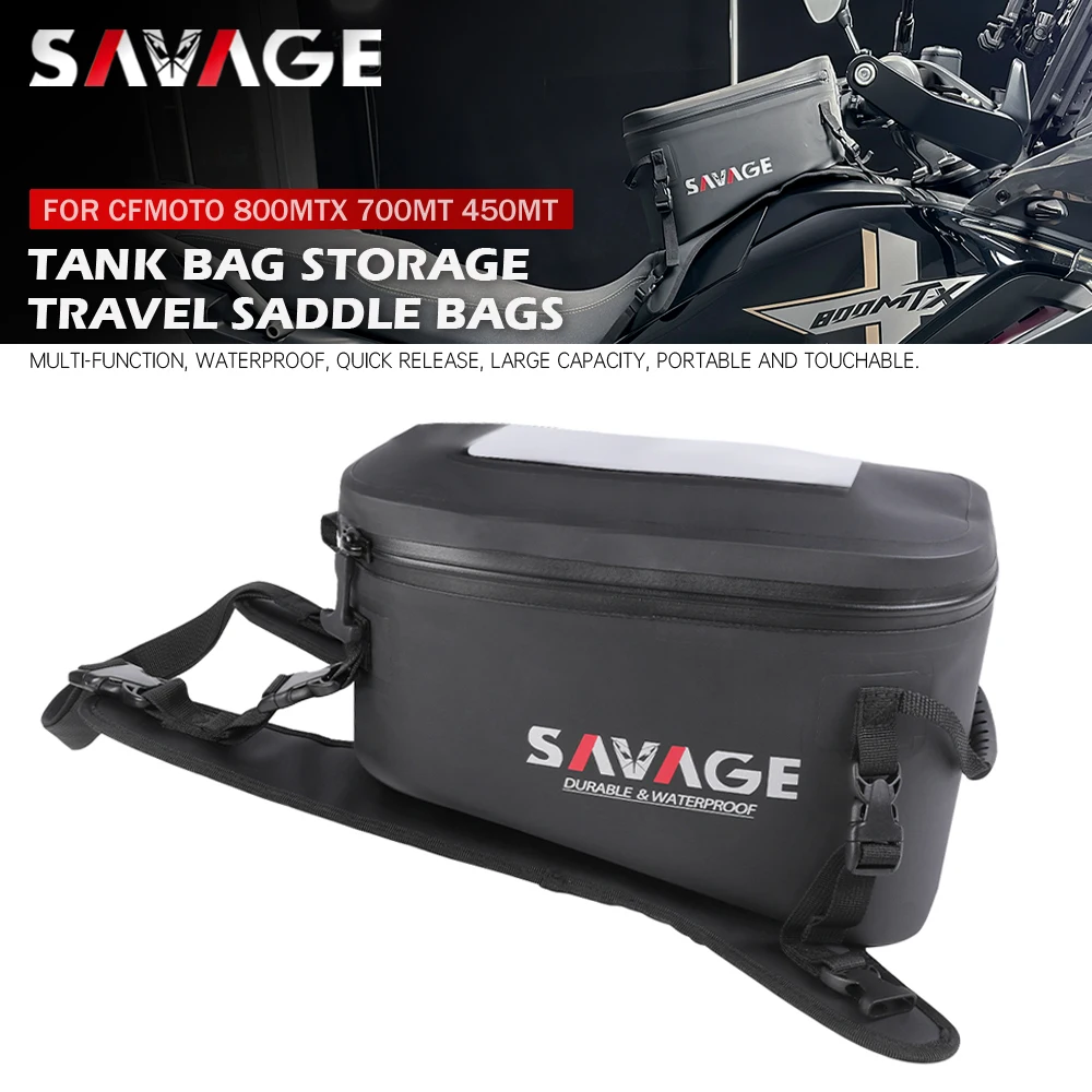 

800MT-X Motorcycle Tank Bag Luggage For CFMOTO 800MTX 800 MTX 700 MT 450MT IBEX 450 800 Carrier Tool Bag Waterproof Backpack