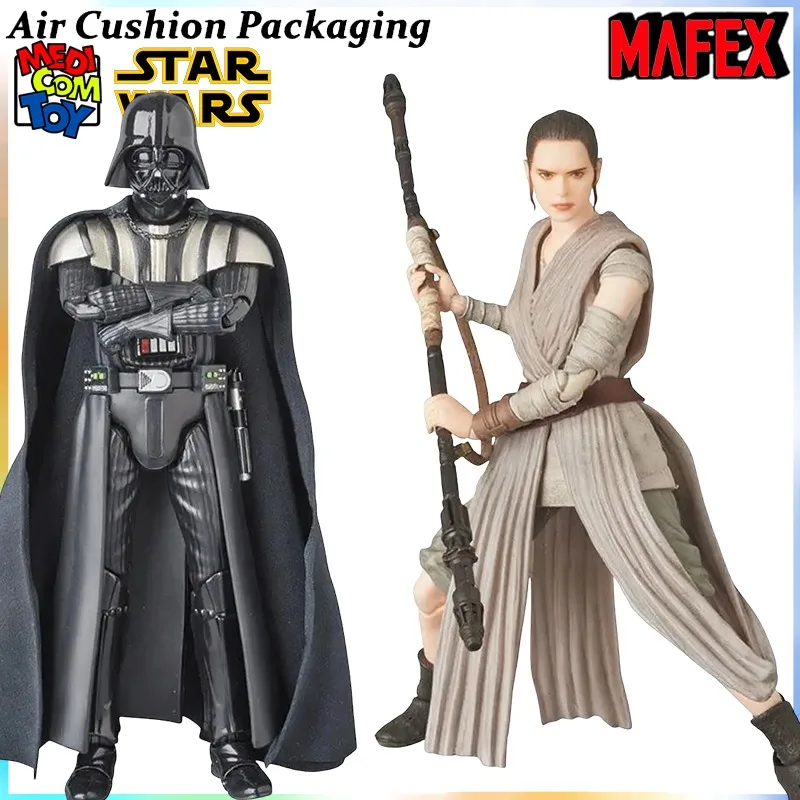 

Оригинальные фигурки MEDICOM TOY MAFEX Star Wars Series No.036 No.037: Лей И, Дарт Вейдер, Форс. Классические кинофигурки, модели игрушек.