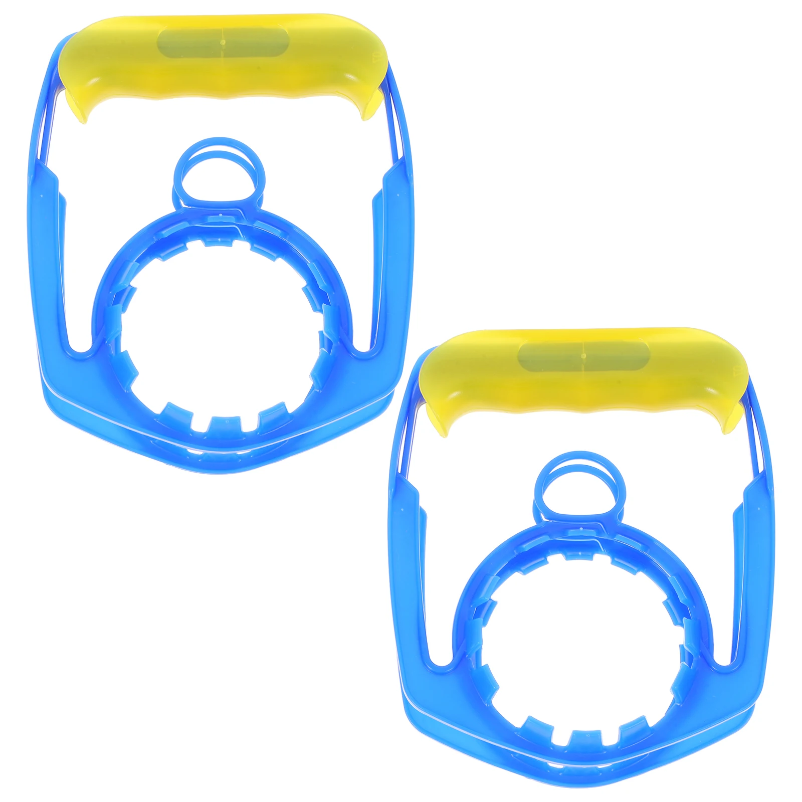 

2pcs Water Jug Handle Lifter Ergonomic Plastic Grip Heavy Gallon Bottle Carrier Antislip Design Effort Saving Handheld Use