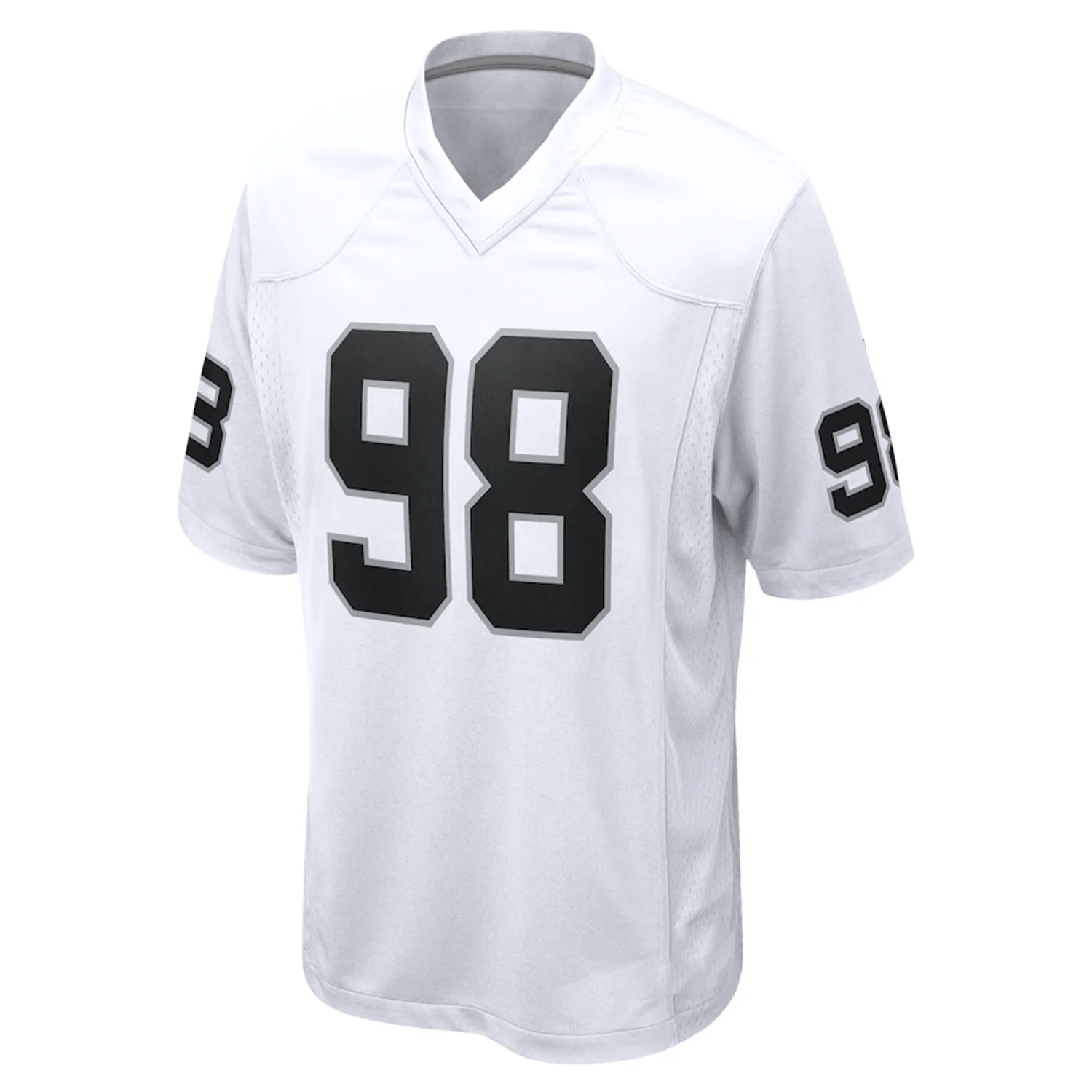 2024 Maxx Crosby Raiders Jersey #98 Absorb Sweat Training Outdoors Exercise Uniform Football For Adult&Kid jersey