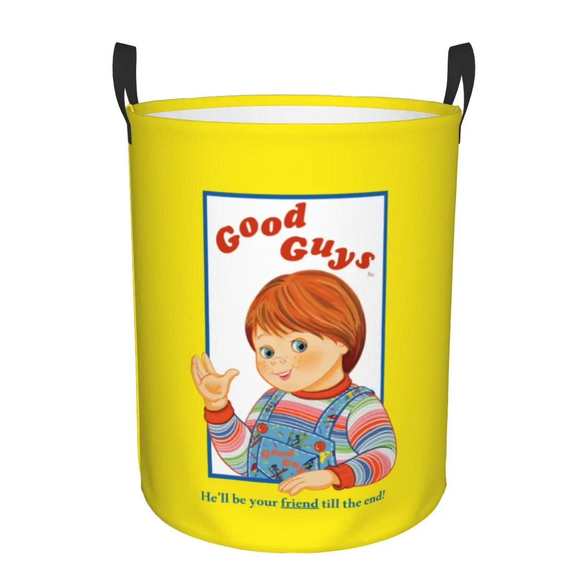 Good Guys Chucky Laundry Basket Collapsible Child's Play Doll Toy Clothes Hamper Storage Bin for Kids Nursery