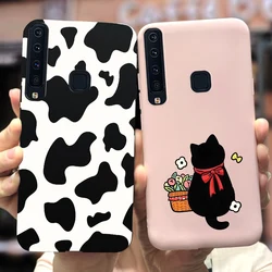 For Samsung Galaxy A9 2018 Case SM-A920F Soft Silicone Stylish Candy Painted Back Cover Phone Case For Samsung A 9 A9 2018 Coque