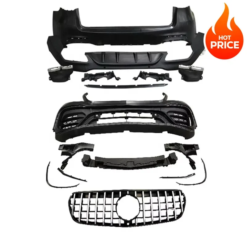 

2016 to 2019 GLC X253 - GLC63S Style Body Kit , High-Quality Front & Rear Bumpers with Exhaust Pipe Limited Time Offer