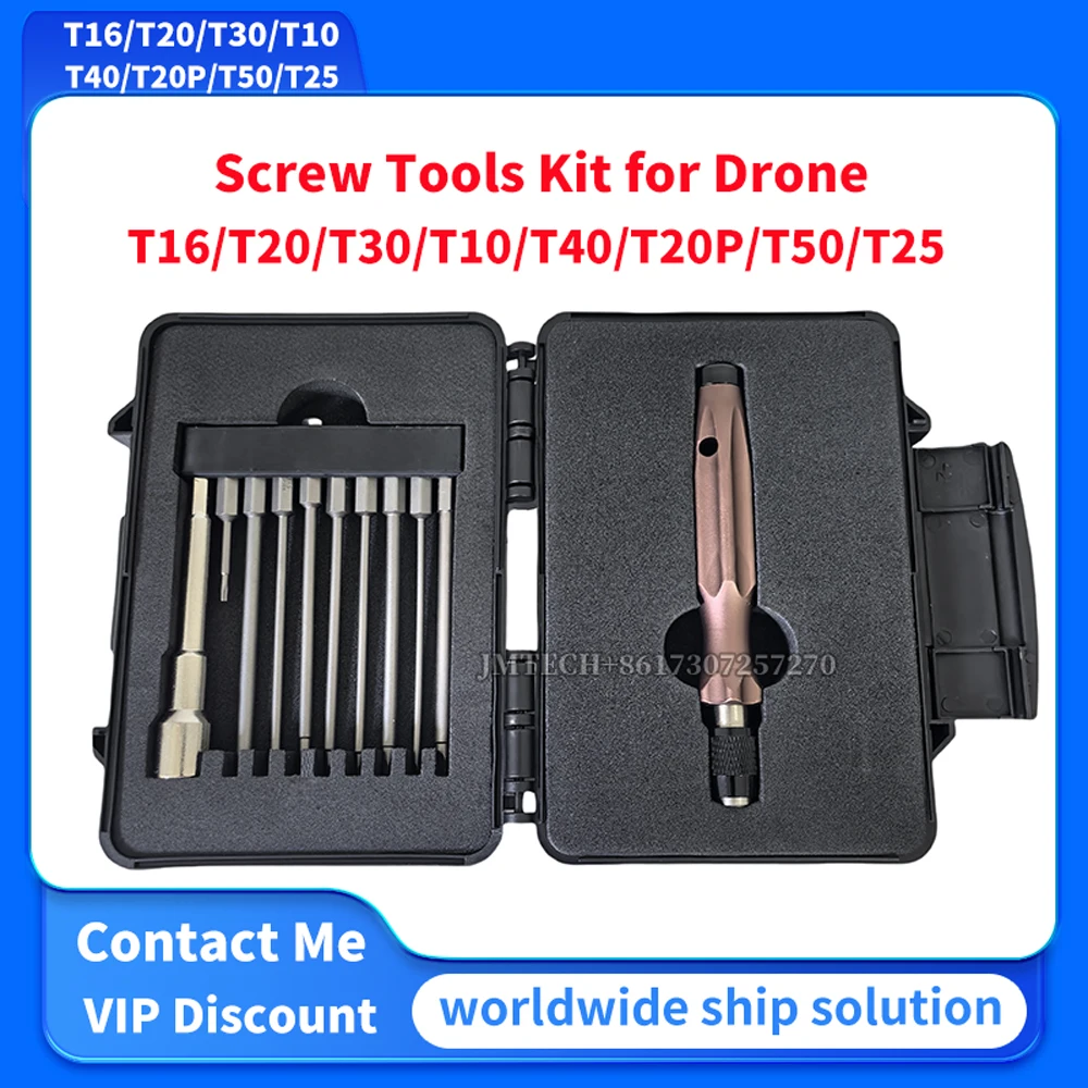 

Screw Tools Kit for drone T16/T20/T30/T10/T40/T20P/T50/T25