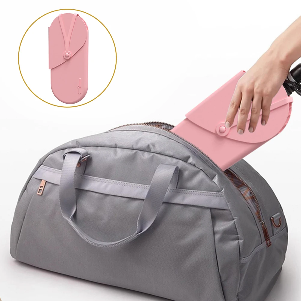 

Heat Resistant Silicone Storage Bag For Hair Curler Dryer Travel Organizer Portable Styling Tool Pouch Anti-Scald Universal