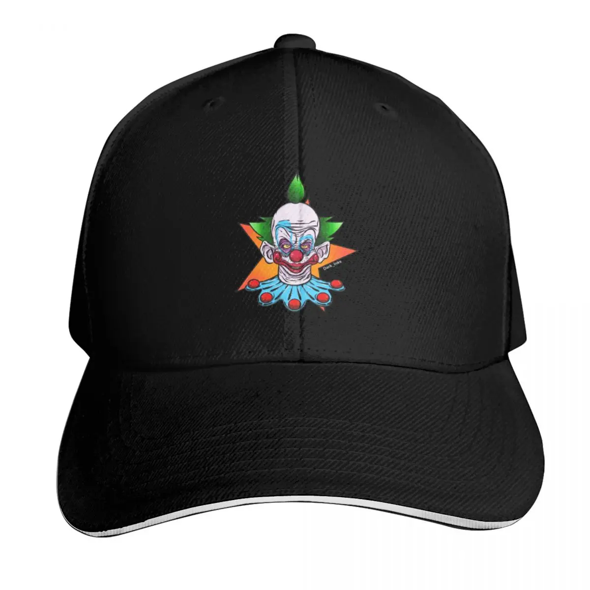 Shorty - Killer Klowns from Outer Space Baseball Cap Summer Beach Travel Streetwear Hip Hop Trendy Vintage Retro Embroidered