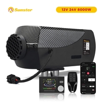 Sunster Car Heater 8KW Diesel Air Heater 12/24V Ultra Silent &Bluetooth APP Truck Boat Bus RV Trailer Air Diesel Parking Heater