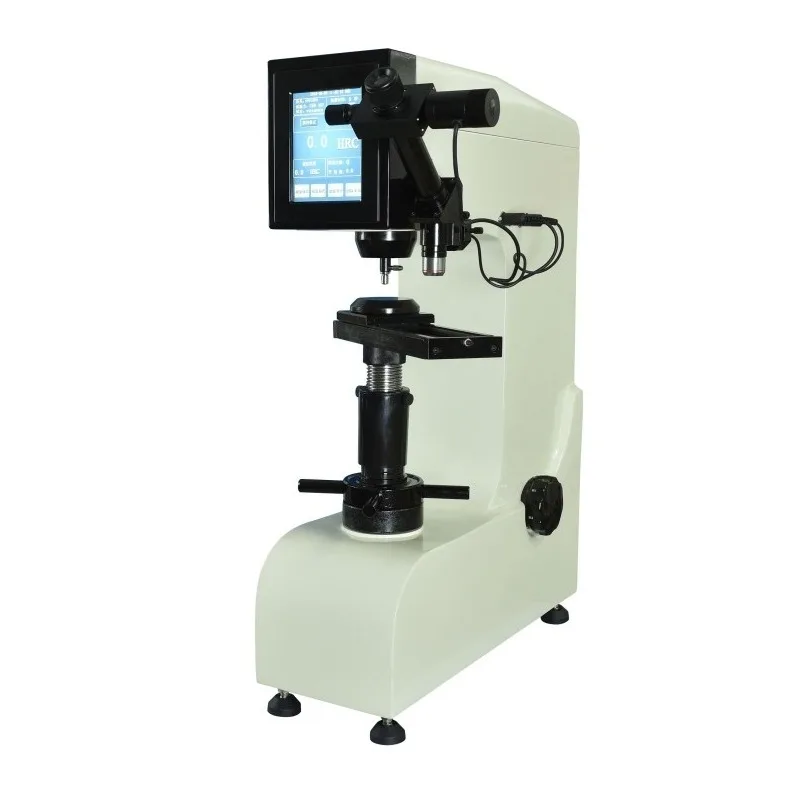 

Touch screen digital display, multi-function electric Brinell Rockwell Vickers hardness tester three-in-one