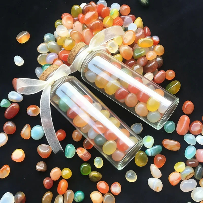 Decorative Colorful Pebbles Stones for Vase Filler Home Garden Decor Craft Supplies for DIY Art Project Wedding Party