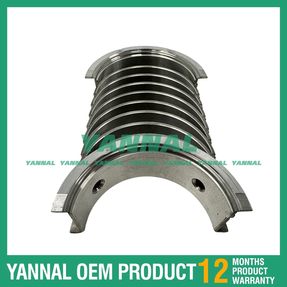 1Set Main Bearing For Hyundai D4BB Excavator Engine Parts