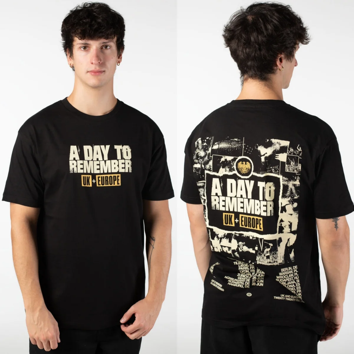 Summer A Day To Remember Graphic Cotton T-shirt Unisex Summer Short Sleeve Fashion Brand Tee Luxury Casual Vintage Tee