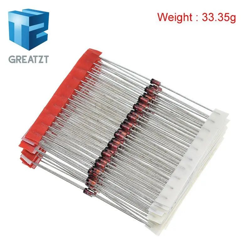 GREATZT 1BAG=140PCS 14values*10pcs=140pcs 1W Zener diode kit DO-41 3.3V-30V component diy kit