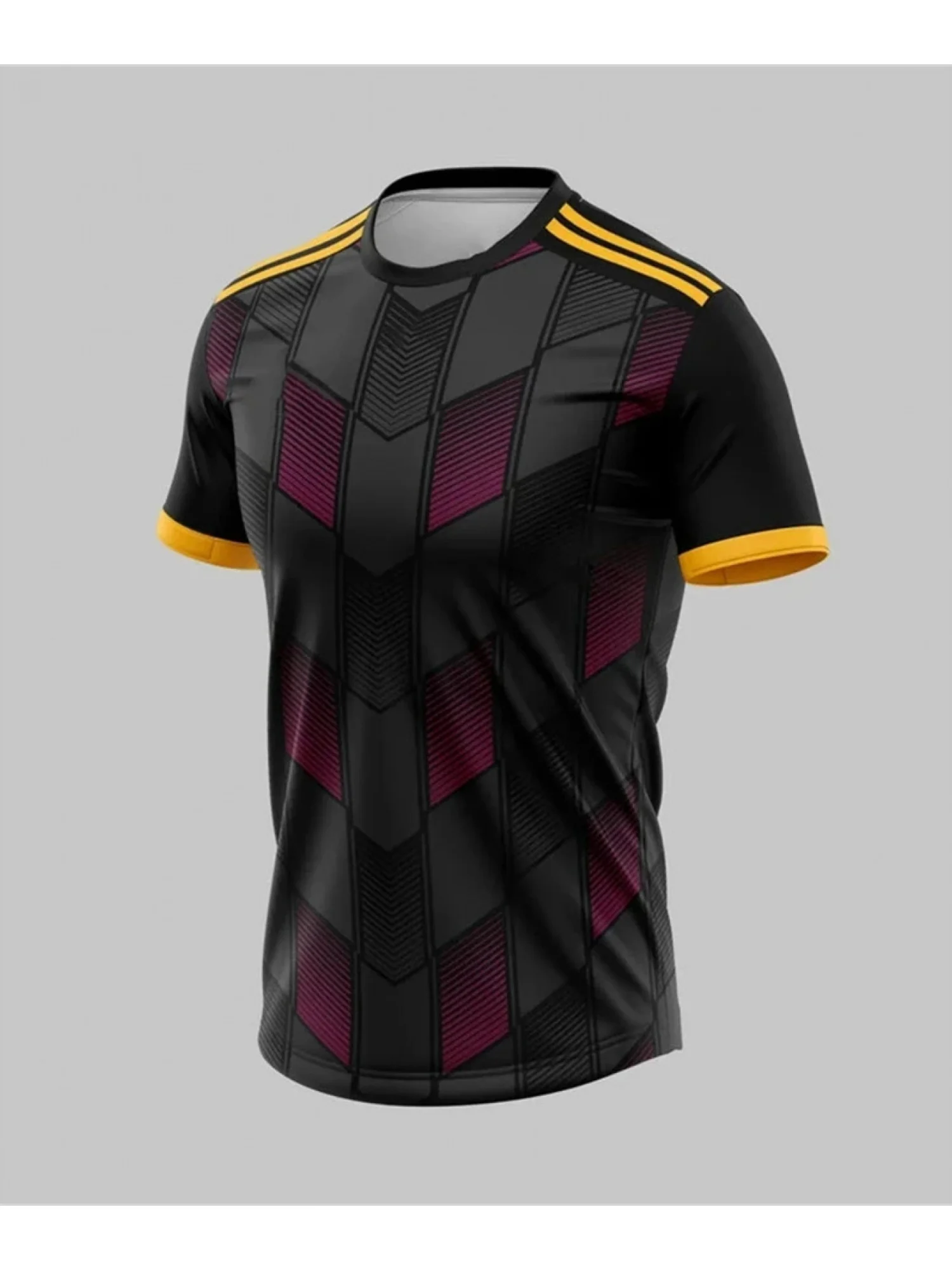 Summer outdoor short-sleeve T-shirt for adults and children, featuring 3D printed designs; a loose, breathable fitness top.