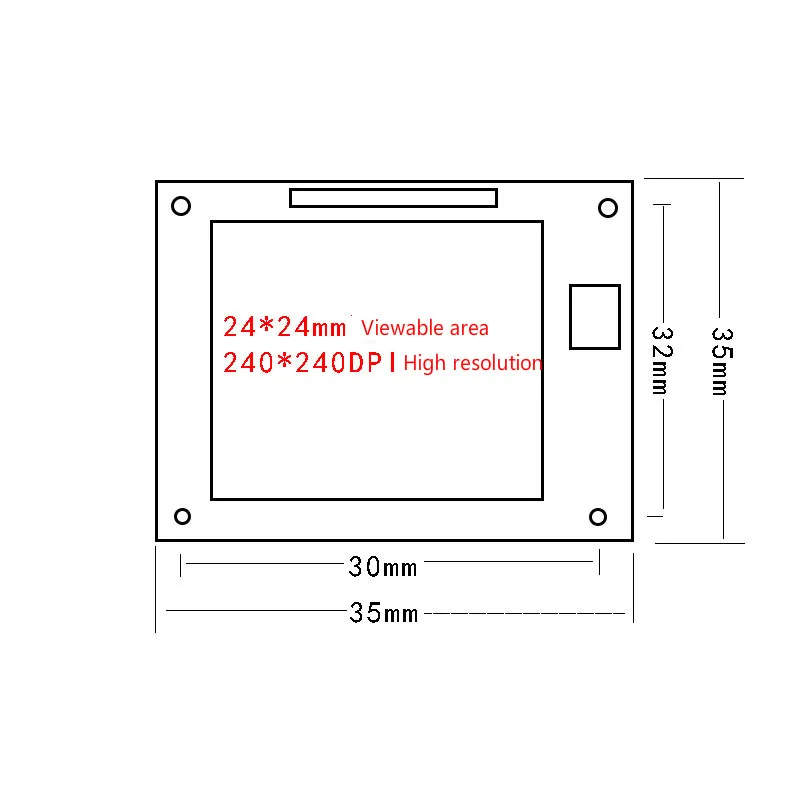 1.3 inch TFT Music Spectrum Display Analyzer dynamic balanced output screen Small display module