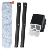 Filter Mop Cloth Rubber Scraper Kit For ILIFE For W90 Cordless Vacuum Cleaner Parts Accessories Cleaning Robot Consumables