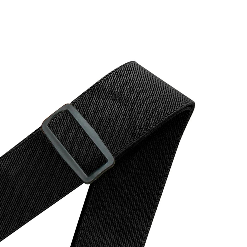 Men Suspenders 3.5cm Wide X-Shaped with 4 Hook Buckle Heavy Duty Work Suspender Adjustable Elastic Trouser Pants Braces Straps