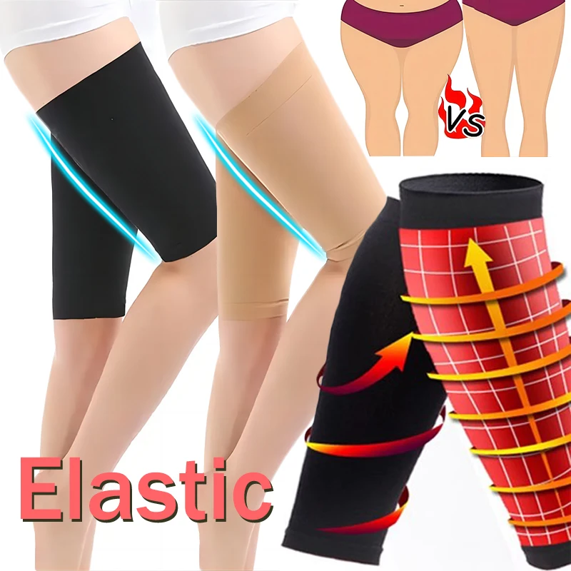 Remodeling Breathable Close-fitting Leg Shaper Cellulite Slim Wrap Belt Calories Off Fat Burner Elastic Compression Thigh Sleeve