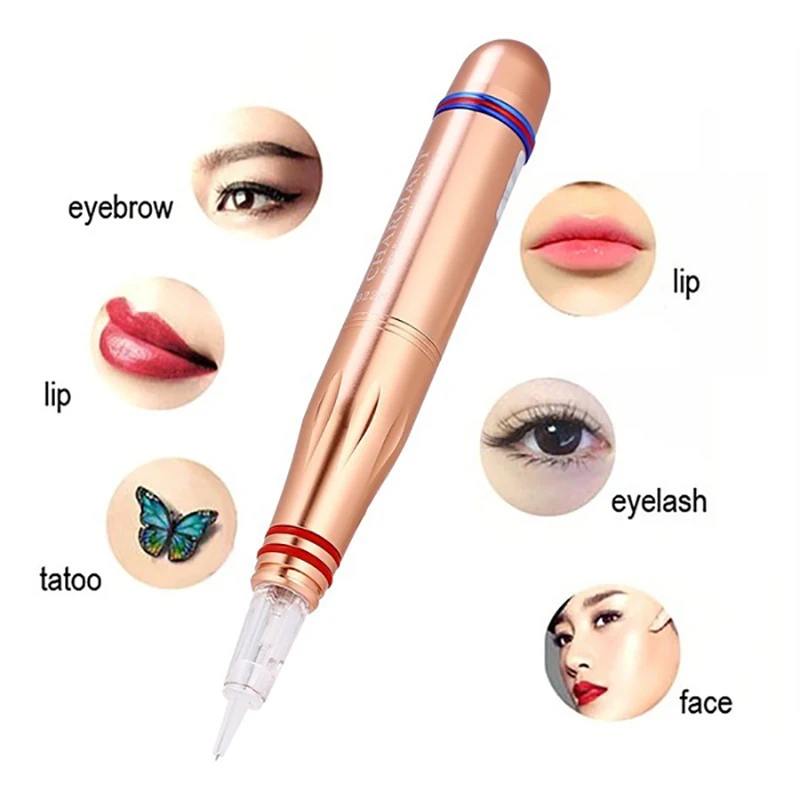 Dermografo Premium Charmant Tattoo Machine Pen KiT Digital Rotary Tattoo Pen for Eyebrow Lip Eyeliner Best Tattoo Machine