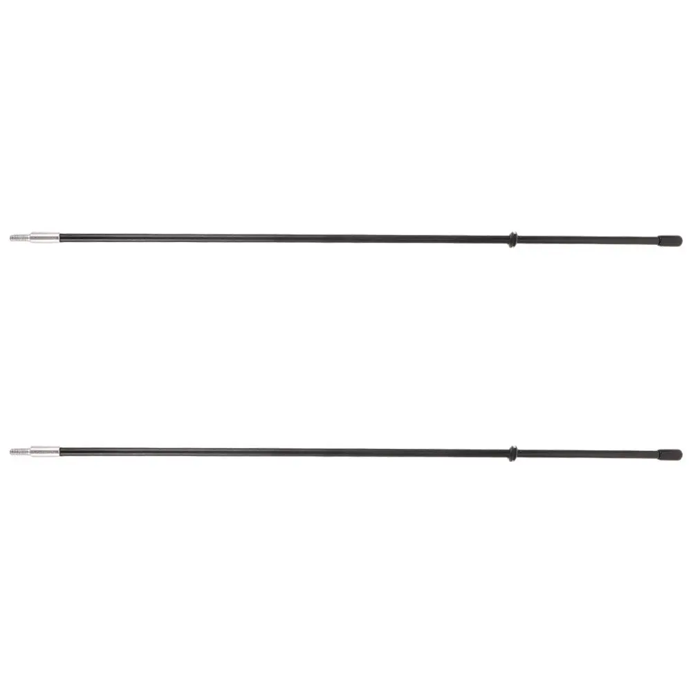 2Pcs Vehicle Flagpole Heavy Duty Metal Car Roof Flag Holder Racing Car Flag Stand for Advertising Warning Flagpole Mount