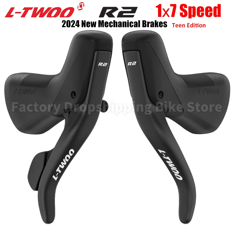 Ltwoo neue r2 Rennrad Teen Edition Schalthebel 1x7/2x7 Geschwindigkeit mechanische Bremse Doppel steuer hebel Aluminium Original Fahrrad teile