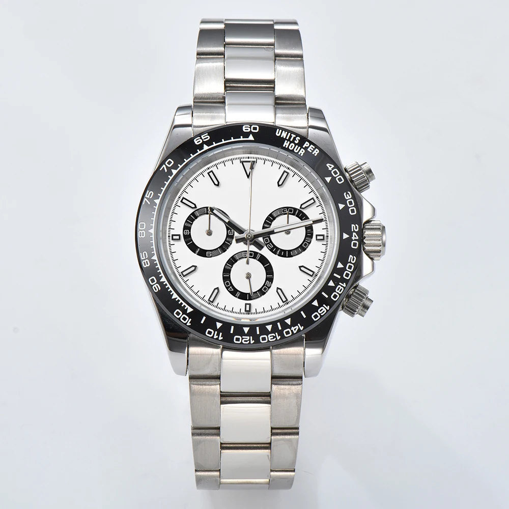 7750 watch customizable watch multifunctional Mechanical timing watch Suitable for ETA 7750 movement Men's luxury watch 4130 - view 3