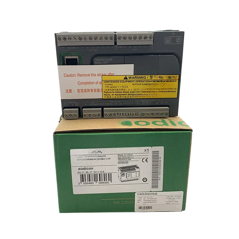 New PLC ControllerTM200C20R TM200CE24R TM200C16R TM200CE24T TM200C60R TM200C40R TMCR2AM3 TM200C16T One Year Warranty