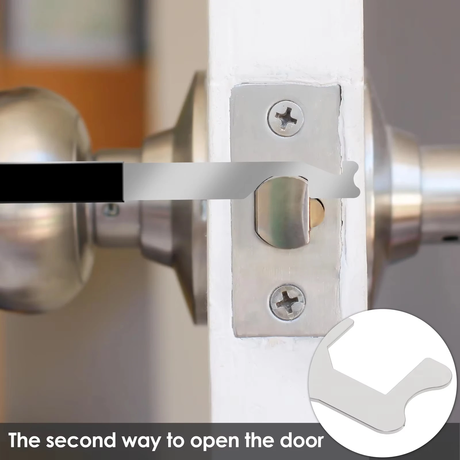 2/3 قطعة قفل من الفولاذ المقاوم للصدأ قطف قضيب رفع أداة متعددة المهام لرجال الإطفاء مجموعة أدوات الرافعة متعددة الأغراض للإنقاذ في حالات الطوارئ