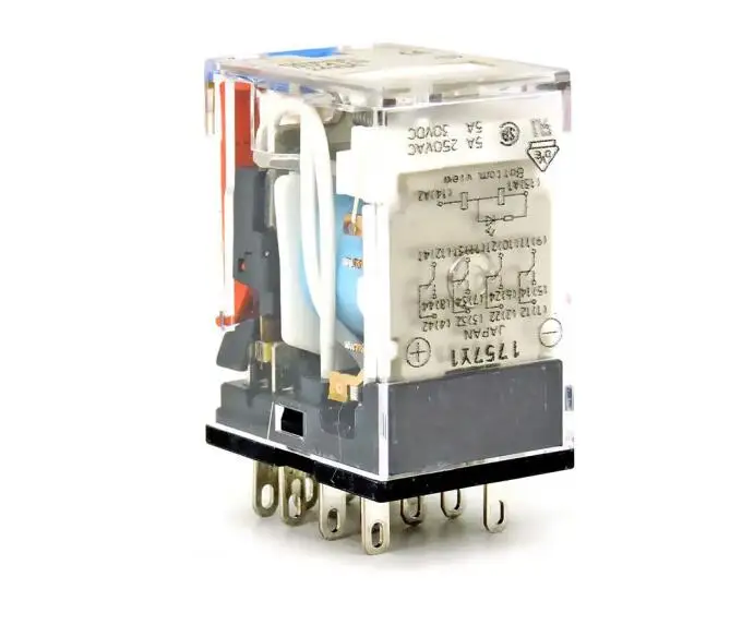 Original MY4IN DC24V 14-pin 24VDC electromagnetic intermediate relay DC24V MY4IN