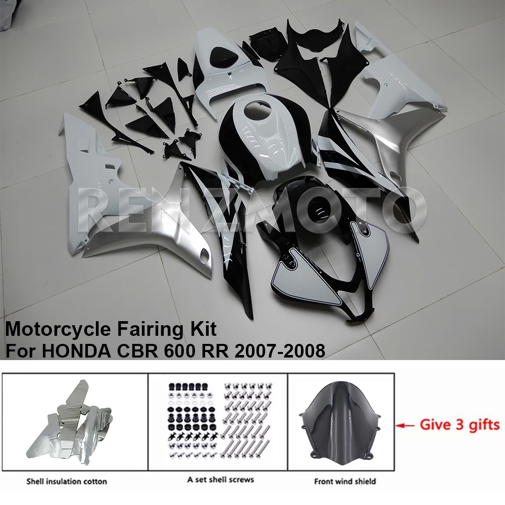 

H0607-114a Motorcycle Fairing Set Body Kit Plastic For HONDA CBR 600 RR 2007-2008 Accessories ABS Injection Bodywork