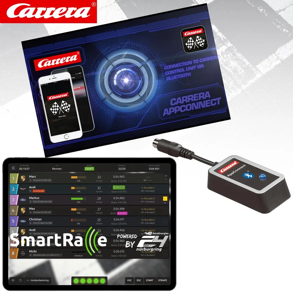 Carrera Digital 132 – AppConnect – Circuit Voiture – Pilotage Smartphone – Pièce Détachée – Dès 8/10 Ans