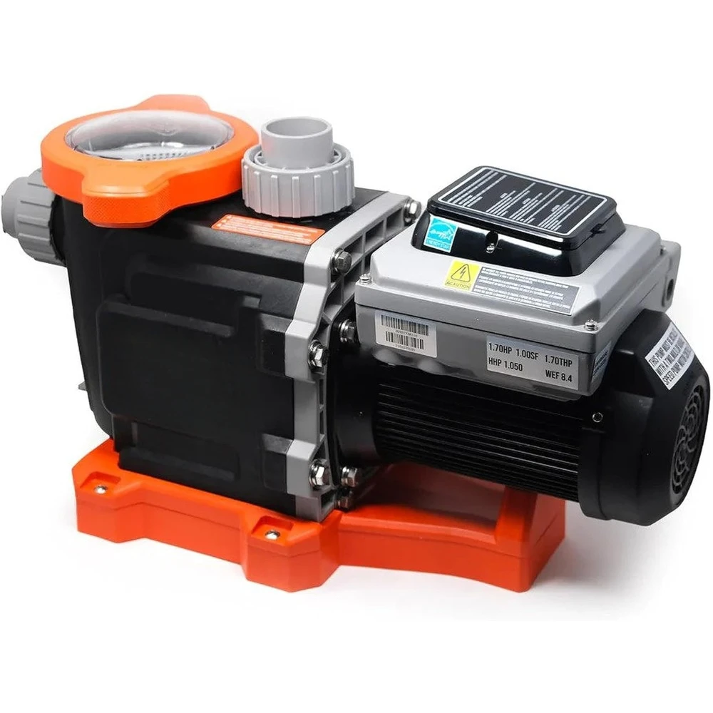 

Variable Speed Pool Pump Inground with Filter Basket and Easy Programmable Touch Pad Interface, 3 HP, Water Pump