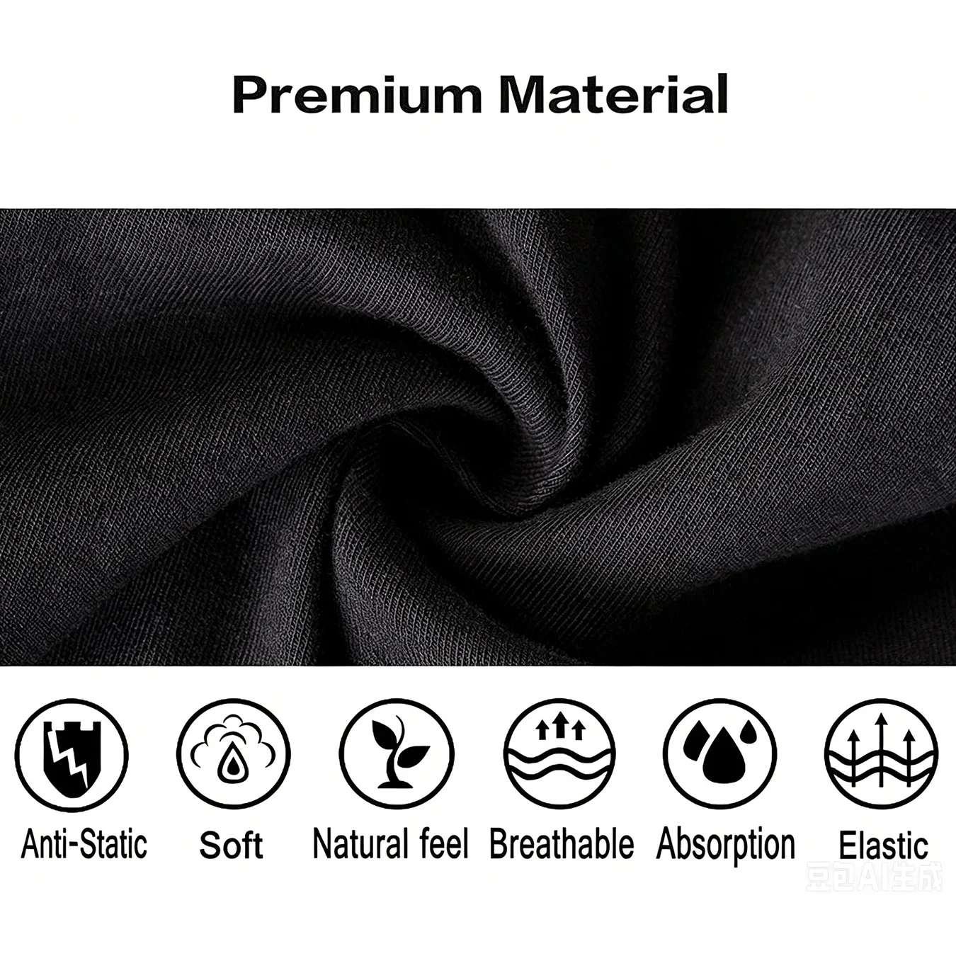 3/5/10pcs/set Bamboo Fiber Men Boxer Shorts Anti-bacterial Solid Color Boxer Breathable Underwear Elastic Waist Male Panties